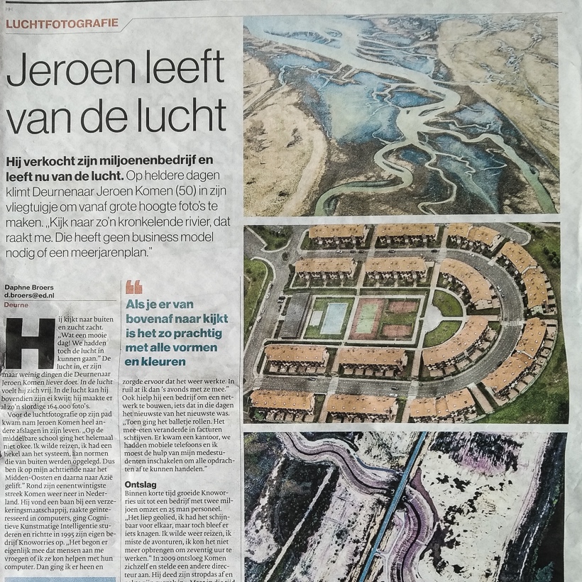 20190209 Eindhovens Dagblad interviewt Jeroen Komen
